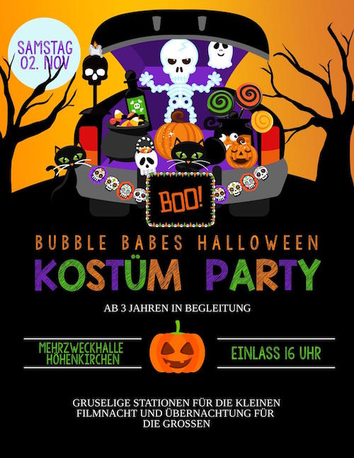 BB Halloween Flyer